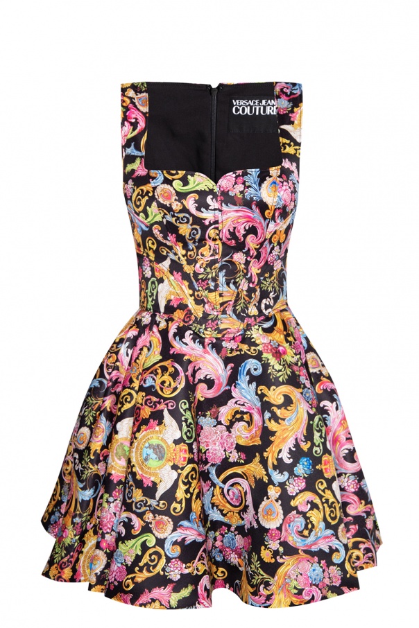 Multicolour Slip dress Versace Jeans Couture - Perfect dress for a 